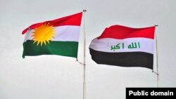 پرچم‌های عراق و کردستان عراق