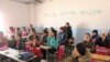 Displaced Kurdish children from Afrin learn their mother tongue Kurmanji