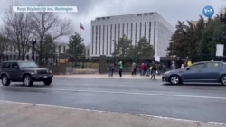 Rusya Büyükelçilği Önünde Ukrayna'ya Destek