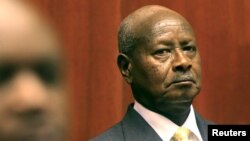 Yoweri Museveni président de l'Ouganda