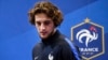 Adrien Rabiot au centre d'entraînement de l'équipe de France à Clairefontaine le 8 novembre 2016.