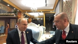 Sastanak Putina i Erdogana u Tadžikistanu, 15. juni 2019.