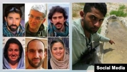 تعدادی از فعالان محیط زیست ایران که بازداشت شده اند - آرشیو 