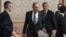 រដ្ឋមន្ត្រី​ការបរទេស​រុស្ស៊ី​លោក Sergei Lavrov (ទីពីររាប់ពីឆ្វេង) ចូល​រួម​នៅក្នុង​ក្នុង​កិច្ចពិភាក្សា​អន្តរជាតិ​ស្តីពី​អាហ្វហ្គានីស្ថាន​នៅ​ទីក្រុង​មូស្គូ ប្រទេស​រុស្ស៊ី នៅ​ថ្ងៃទី២០ ខែតុលា ឆ្នាំ២០២១។