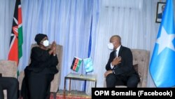 ርክብ ሚንስትራት ጉዳያት ወጻኢ ሶማልን ኬንያን