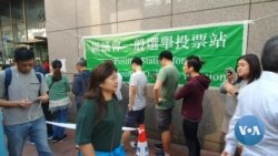 On Edge From Violence, Hong Kong Holds Local Elections