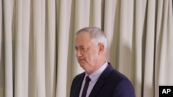 بنی گانتز، وزیر دفاع اسرائیل