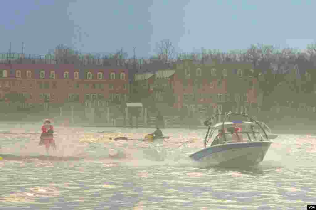 Санта и солнце декабря