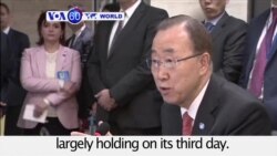 VOA60 World PM - UN: Syria Cease-fire Largely Holding Despite 'Incidents'