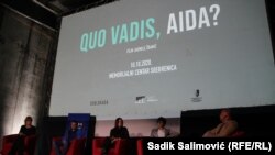 Bh. premieres of the film Quo vadis, Aida? by Director Jasmila Žbanić at the Potocari Memorial Center.