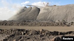 중국 내몽골 바이윈의 희토류 광산. (자료사진)