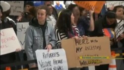 Trump ပြည်ဝင်ခွင့် အမိန့်နဲ့ ကန့်ကွက်မှုများ