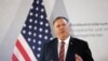 U.S. Secretary of State Mike Pompeo speaks during a news conference in Vienna, Austria, Aug. 14, 2020. 
