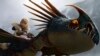 This image released by DreamWorks Animation shows the character Astrid, voiced by America Ferrera, in a scene from "Hot To Train Your Dragon 2." (AP Photo/DreamWorks Animation)