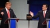 미 공화당 TV토론회 크루즈-도널드 후보 격돌
