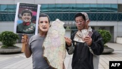 ንመንገሻ ፕረዚደንት ማ ዝቃወሙ ታይዋናውያን ኣብ ማዕርፎ-ነፈርቲ ብምርካብ፡ ንርክብ ምስ ቻይና ዘለዎም ተቓውሞ የርእዩ