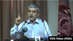 سید آقا حسین فاضل سنچارکی سخنگوی تیم عبدالله عبدالله 