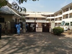 Magistrate Court Wuse Abuja where the case against activist and former presidential aspirant Omoyele Sowore is being heard, Jan. 8, 2021. (Timothy Obiezu/VOA)