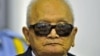 Khmer Rouge "Brother Number Two" Nuon Chea attends a public hearing at the Extraordinary Chambers in the Courts of Cambodia, on the outskirts of Phnom Penh, October 19, 2011.