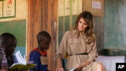 Uwargidan Shugaban Amurka Melania Trump A Malawi