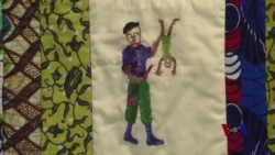 缝制被子有助于减轻战争和暴力创伤