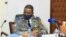 General Daniel Sidiki Troare, Burkina Faso-born force commander of MINUSCA, says rebel attacks and human rights violations on C.A.R. civilians and institutions are frequent. (Moki Edwin Kindzeka/VOA)