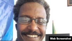 የሰማያዊ ፓርቲ ሊቀመንበር አቶ የሺዋስ አሰፋ 