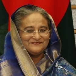 Bangladeshi Prime Minister Sheikh Hasina.