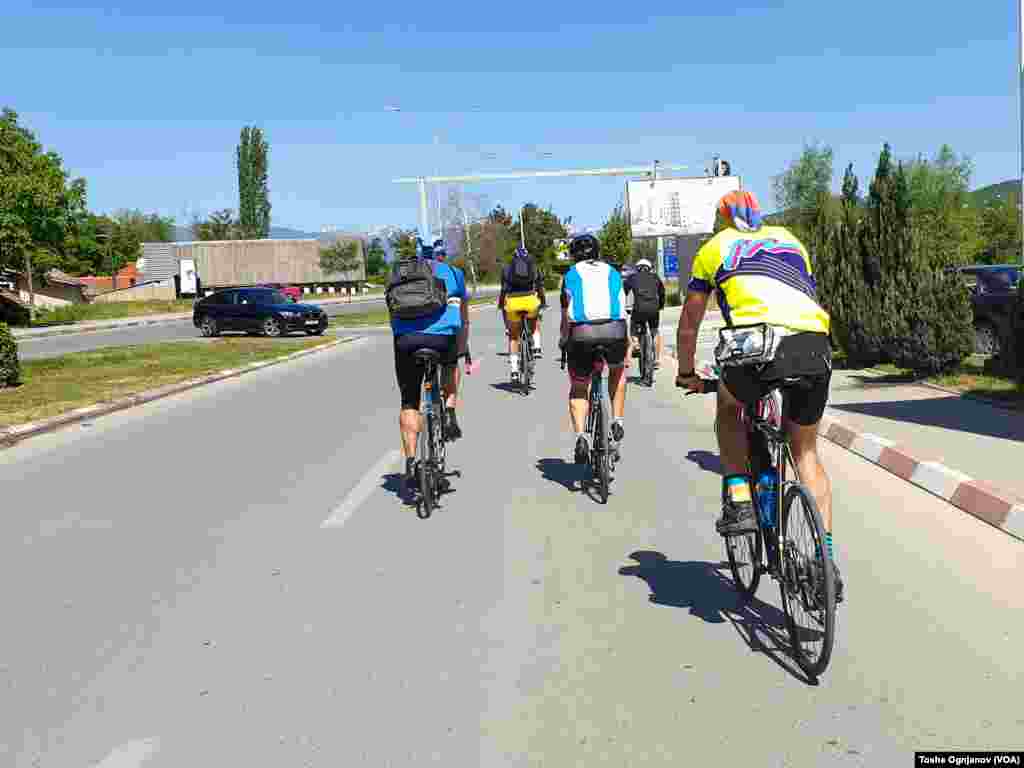 Хуманитарна велосипедска тура околу Охридско Езеро