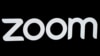 FILE - The Zoom Video Communications logo is pictured at the NASDAQ MarketSite in New York, April 18, 2019. 