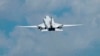 Ruski bombarder Tu-22M3 u letu tokom zajedničkih rusko-beloruskih vežbi namenjenih obučavanju vojske da koristi taktičko nuklearno oružje (foto: AP / Rusko ministarstvo odbrane)