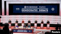 Mdahalo wa chama cha Demokrat uliofanyika Los Angeles, California, US Disemba 19, 2019. REUTERS/Kyle Grillot