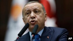 Shugaba Erdogan na Turkiya