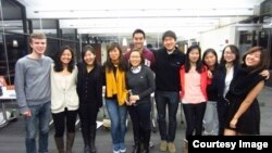 미국 하버드대학교 내 북한인권 모임 (HRiNK: Harvard Human Right in North Korea) 학생들.