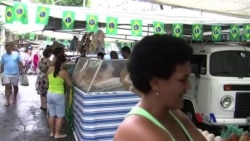 世界杯足球赛将至 里约工薪阶层反映冷淡