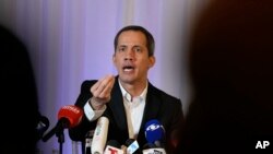 خوان گوایدو رهبر اپوزیسیون ونزوئلا