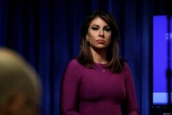 مورگان اورتگاس، سخنگوی وزارت خارجه آمریکا. ۱۱ دسامبر ۲۰۱۹