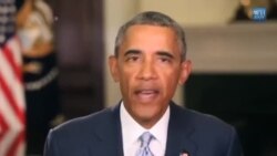 باراک اوباما در کنفرانس تغییرات آب و هوا در آلاسکا سخنرانی می کند