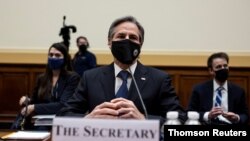 وزیر خارجه آمریکا در جلسه کمیته امور خارجی کنگره