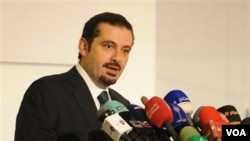 Perdana Manteri Lebanon, Saad Hariri