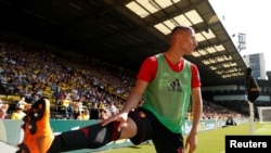 Dan wasan kungiyar Everton Richarlison Watford