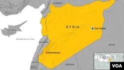 시리아 데이르 에조르 주. 