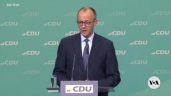 VOA英语视频：德国总理热门人选：欧洲必须自卫
