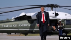 特朗普总统2020年6月25日访问威斯康辛州（路透社）