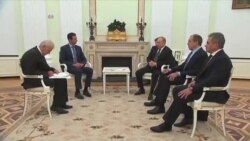 اولین سفر بعد از آغاز بحران سوریه؛ بشار اسد در مسکو با پوتین دیدار کرد