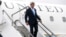 U.S. Secretary of State John Kerry steps off his plane, May 14, 2013. (File photo)