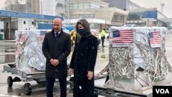 Vakcine su dopremljene na sarajevski aerodrom, 11. januar 2021.