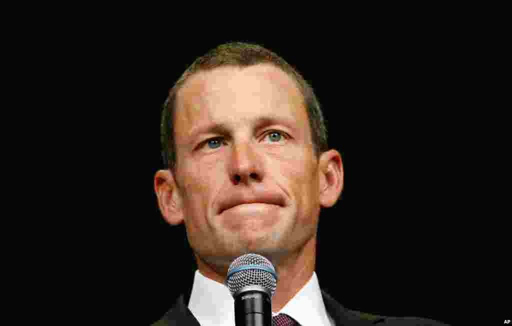 October 17, 2012: Lance Armstrong announces he is stepping down as chairman of his Livestrong cancer-fighting charity so the group can focus on its mission instead of its founder's problems.