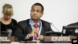 Ahmed Shaheed, penyelidik hak asasi manusia untuk PBB di Iran (Foto: dok).