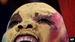 Un supporter de l'équipe nationale du Mali